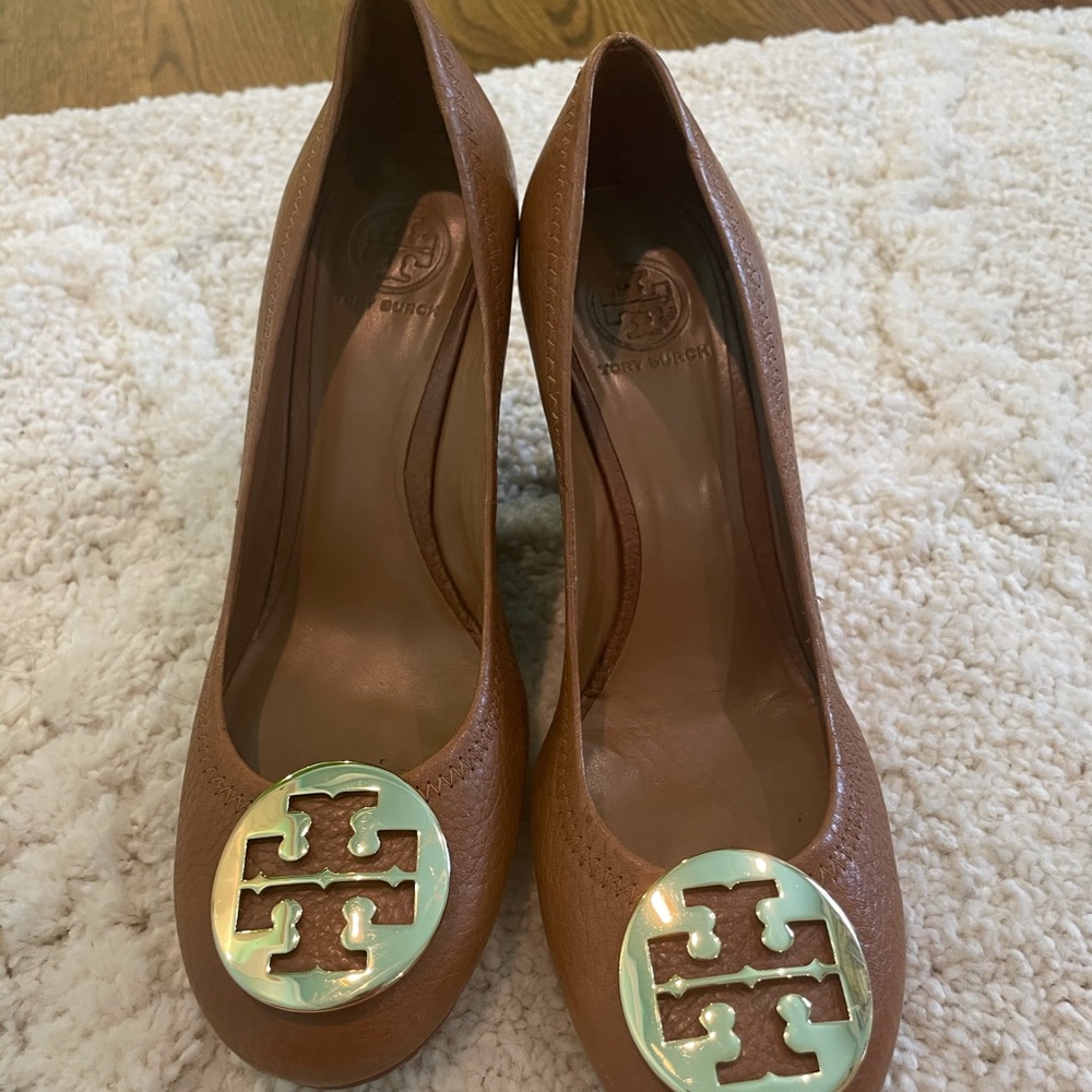 brown TORY BURCH women’s heel wedge